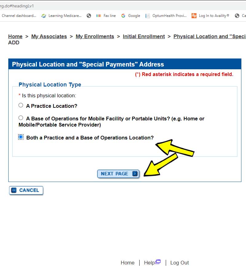 14-a---Physical-Location-and-Special-Payments