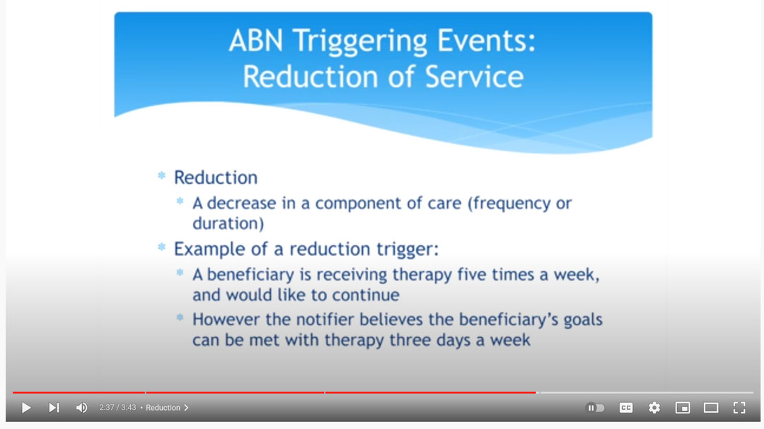 Screencapture of ABN Triggering Event for CashPT Video